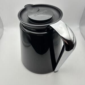 Keurig 2.0 Replacement Thermal Coffee Carafe Pot Black 32 oz with Lid. Clean.